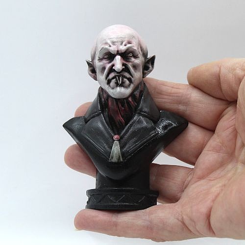 Nosferatu COUNT ORLOK BUST Fridge Magnet